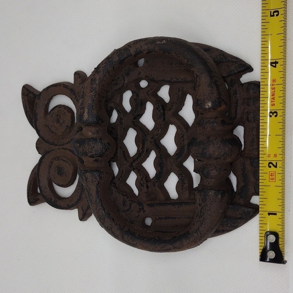 Cast Iron‎ Owl Rustic Door Knocker - Picture 7 of 7